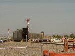 Autoracks in the yard at Ford Hermosillo Assembly plant